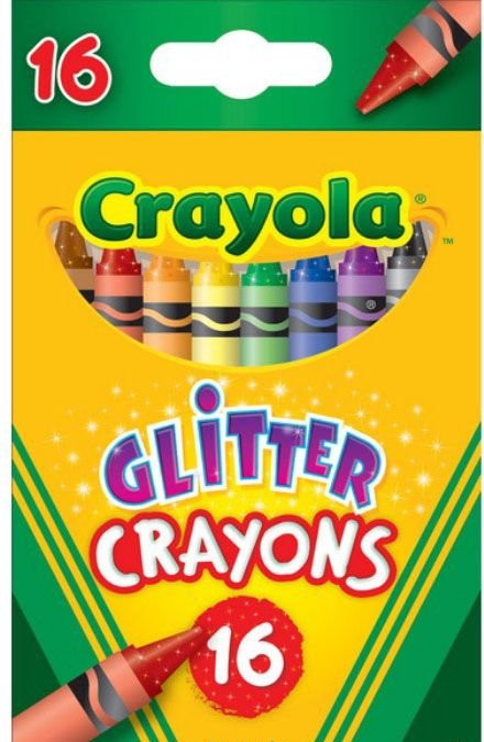 Crayolas Con Glitter 16 Colores Ref. 7168