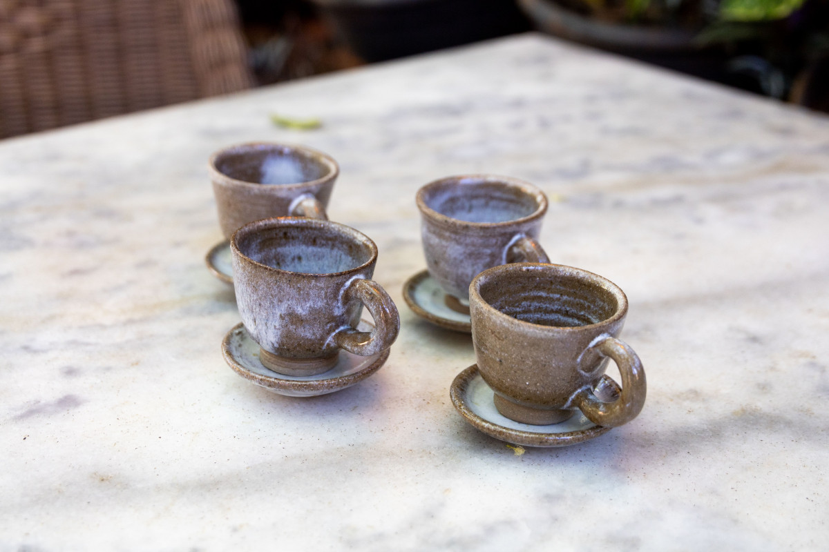 Set de 6 tazas Artesanales espresso